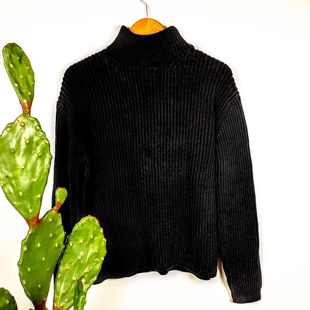 J. Crew black turtleneck